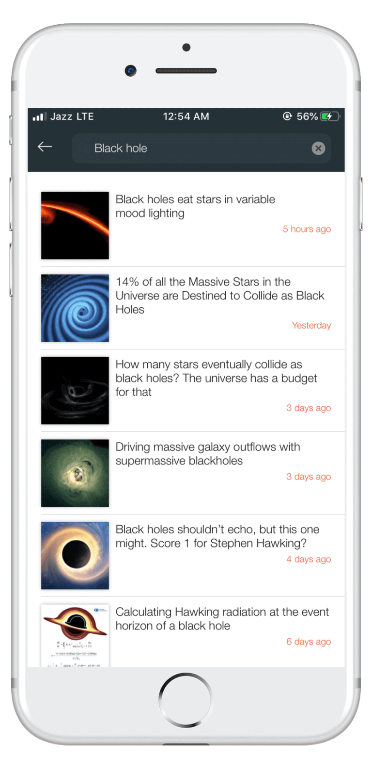 Science News Daily Apps for Nexus