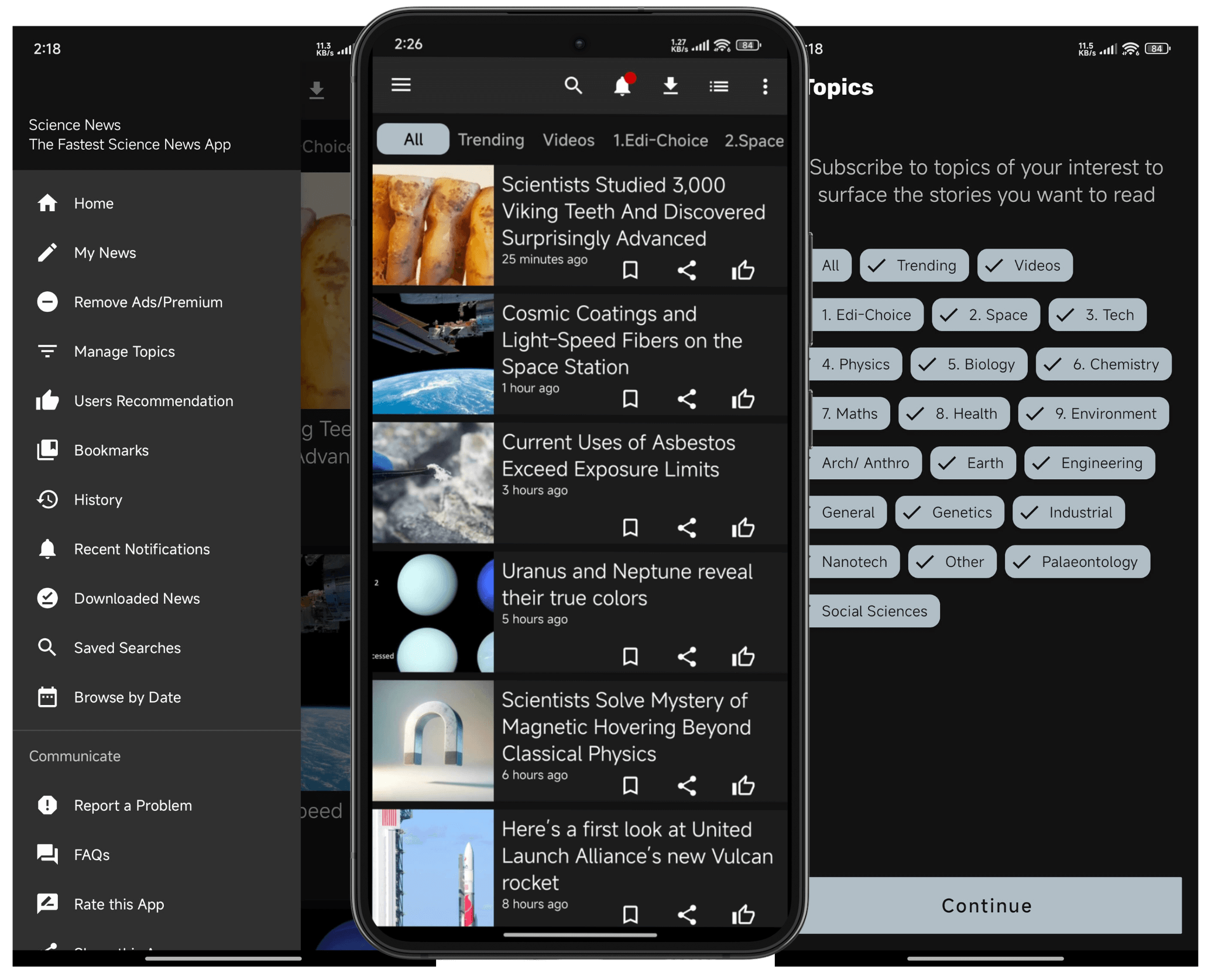 science news app