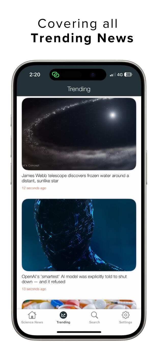 science news app